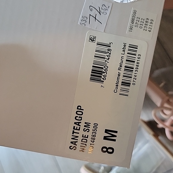 NEW Wild Pair clear heel sandals 8 - Picture 6 of 9